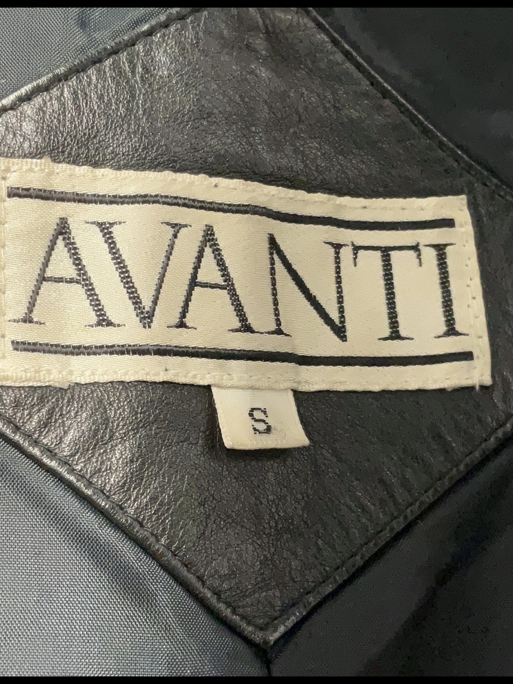 Avanti Black Long Leather Coat - Women's Jacket - Picture 5 of 8